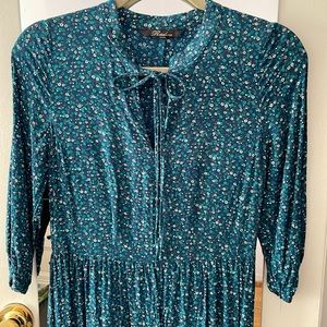 Maxi Floral Print Dress